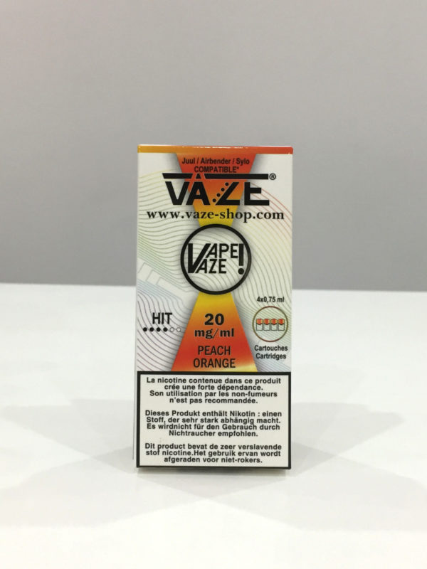 VAZE Peach Orange - Cartouche cigarette électroniques à Bordeaux