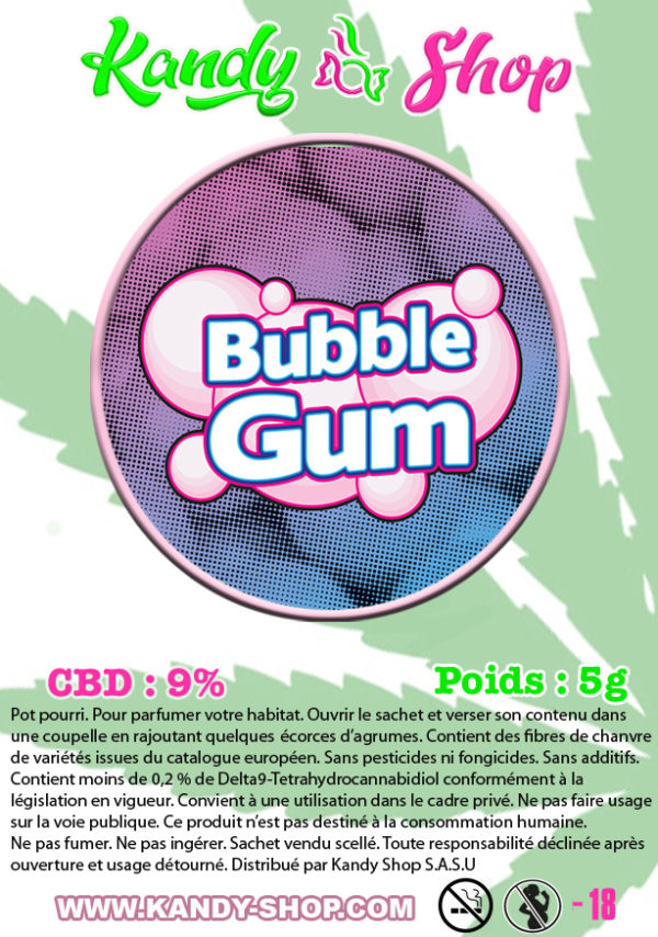 bubble gum cbd kandy shop