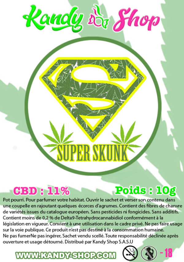 Super Skunk CBD Kandy Shop