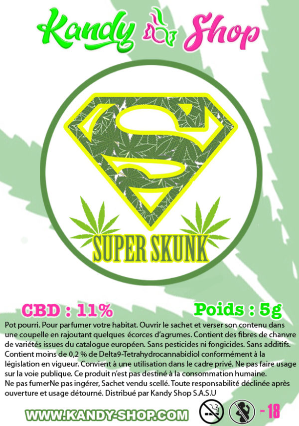 Super Skunk CBD Kandy Shop