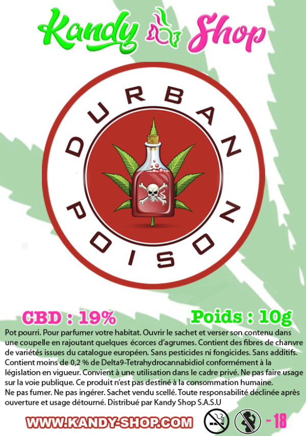 kandy shop fleur cbd durban poison